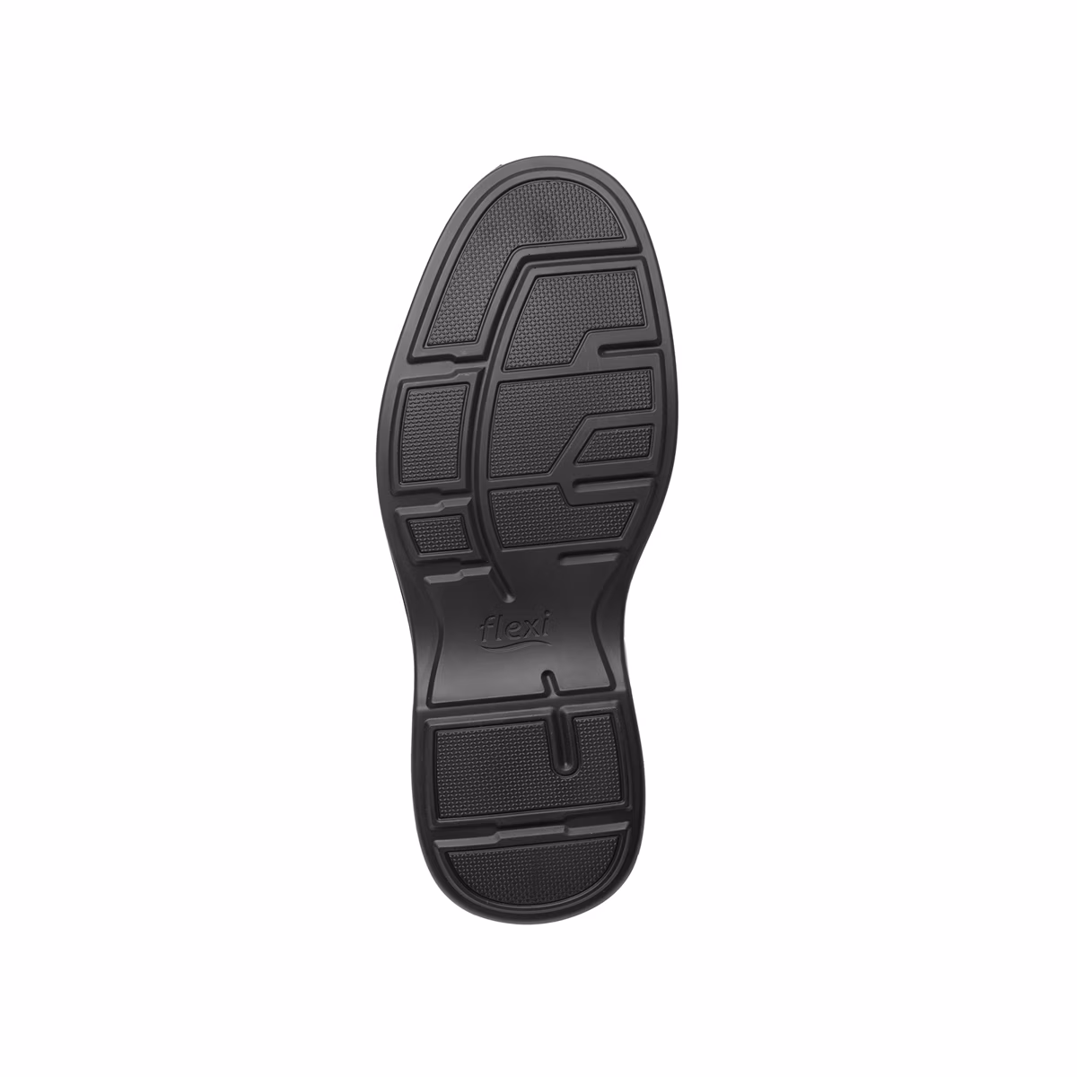 59305-negro-abajo Botin para Oficina Flexi con Tecnología Walking Soft para Hombre - Estilo 59305 Negro