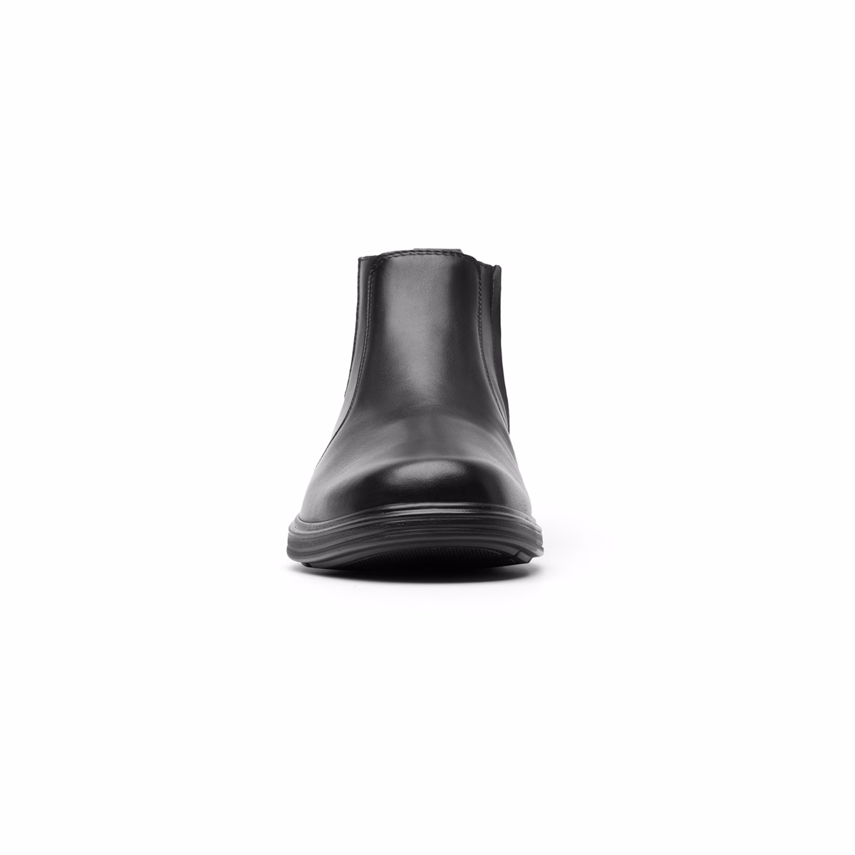 59305-negro-adelante Botin para Oficina Flexi con Tecnología Walking Soft para Hombre - Estilo 59305 Negro