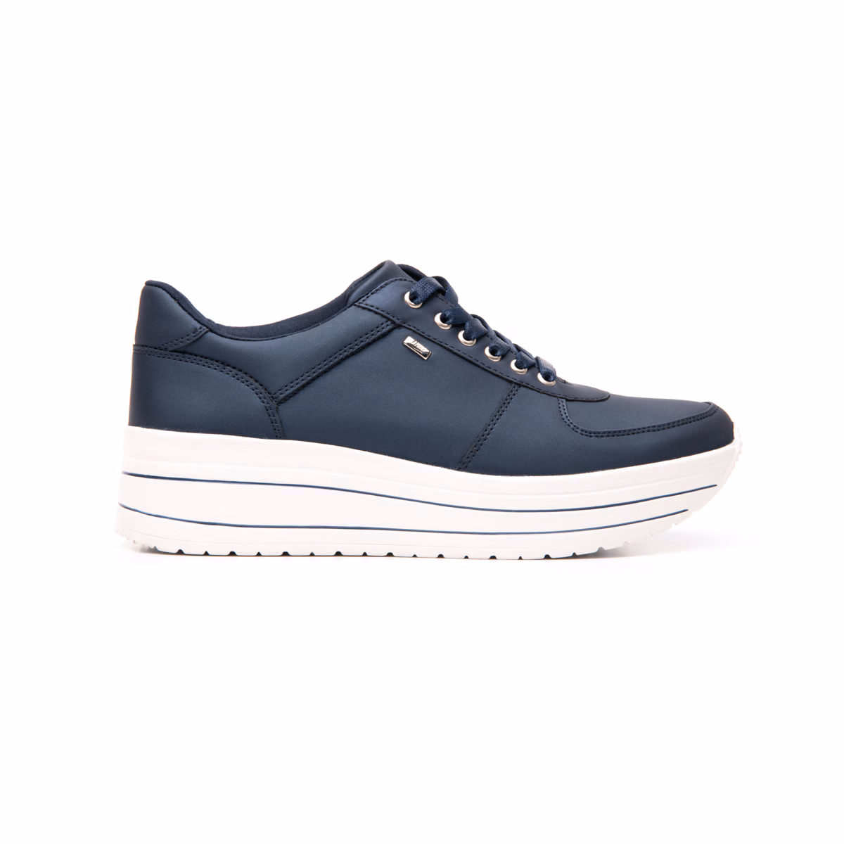 Sneaker Urbano Flexi para Mujer con Suela Creeper - Estilo 101001 Azul