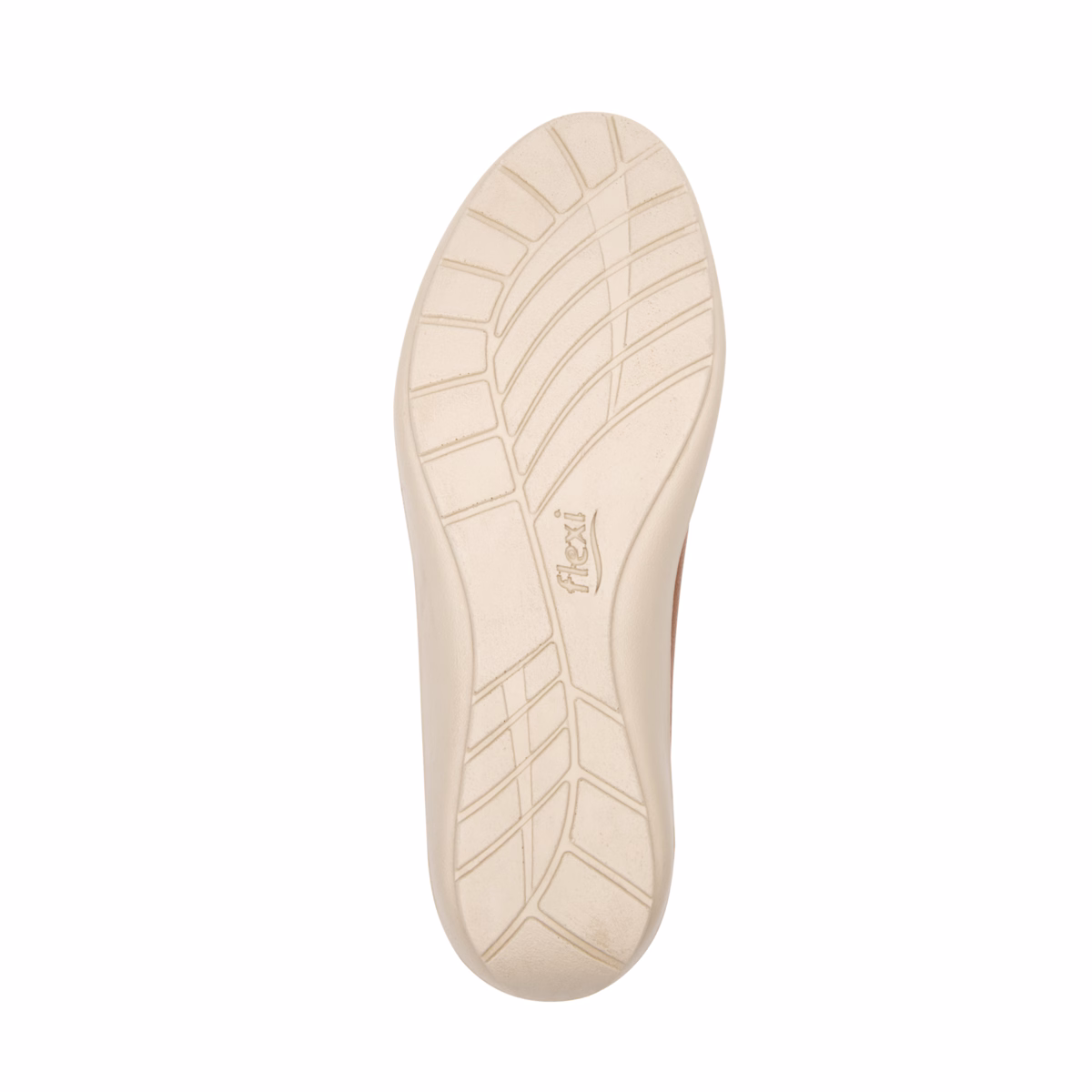 101905-tan-abajo Slip On Casual Flexi para Mujer con Sistema Walking Soft - Estilo 101905 Tan