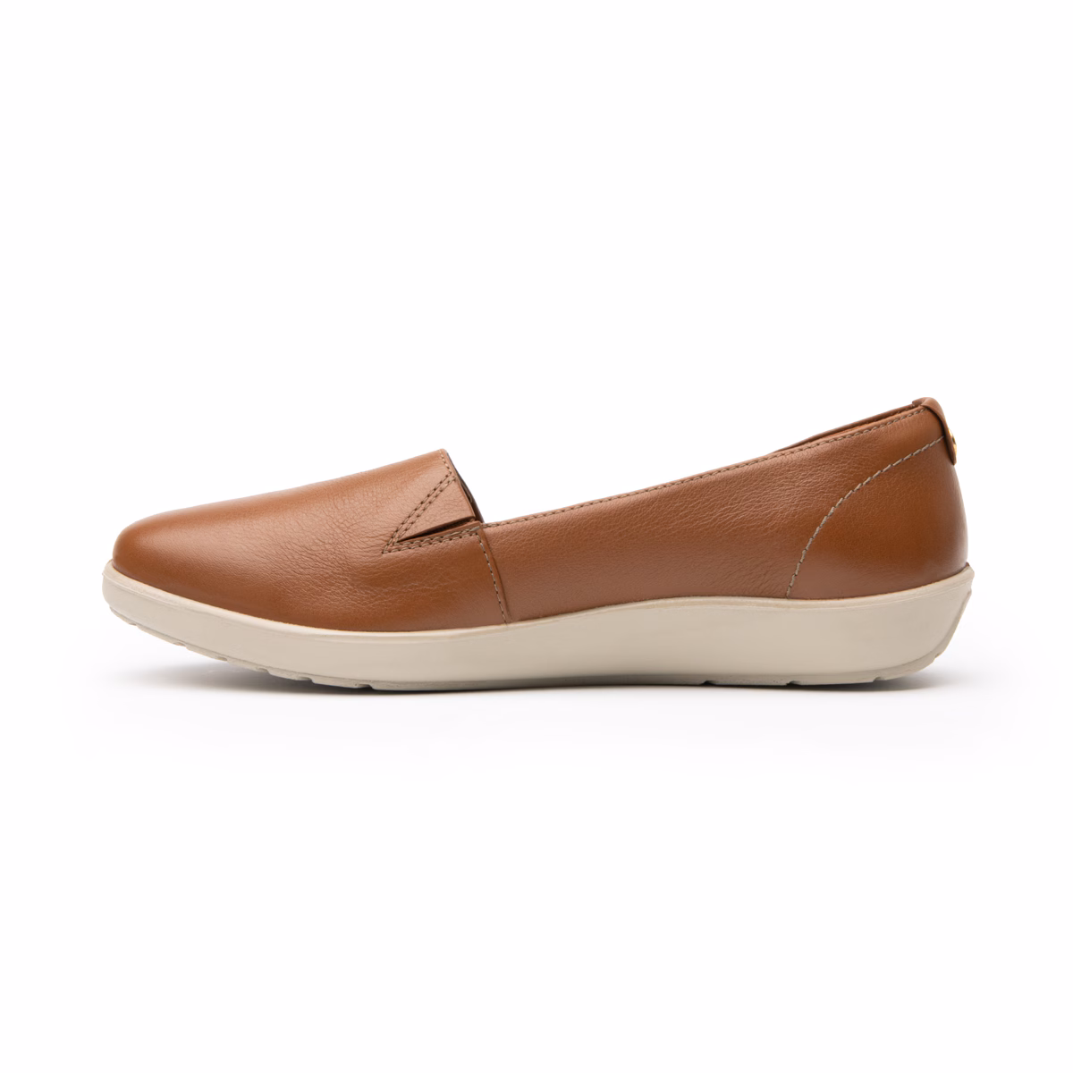 101905-tan-interior Slip On Casual Flexi para Mujer con Sistema Walking Soft - Estilo 101905 Tan