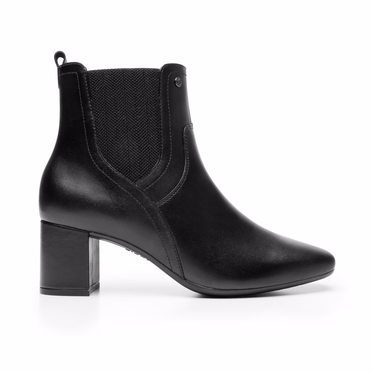 119709-negro-lateral Botín Tacón Bajo Flexi para Mujer con Cierre Interno - Estilo 119709 Negro