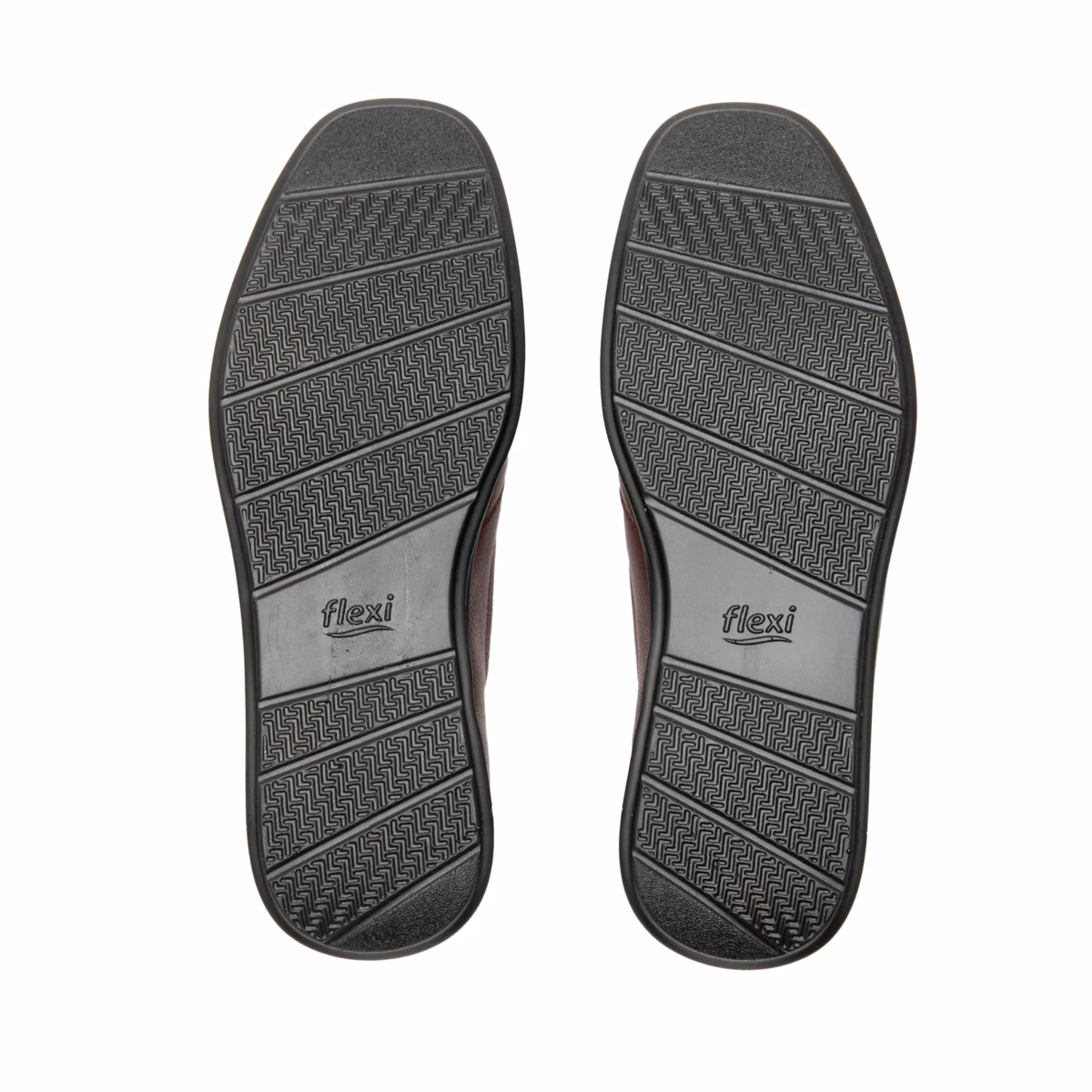 124501-vino-abajo Zapato de Confort Flexi para Mujer con Doble Plantilla - Estilo 124501 Vino