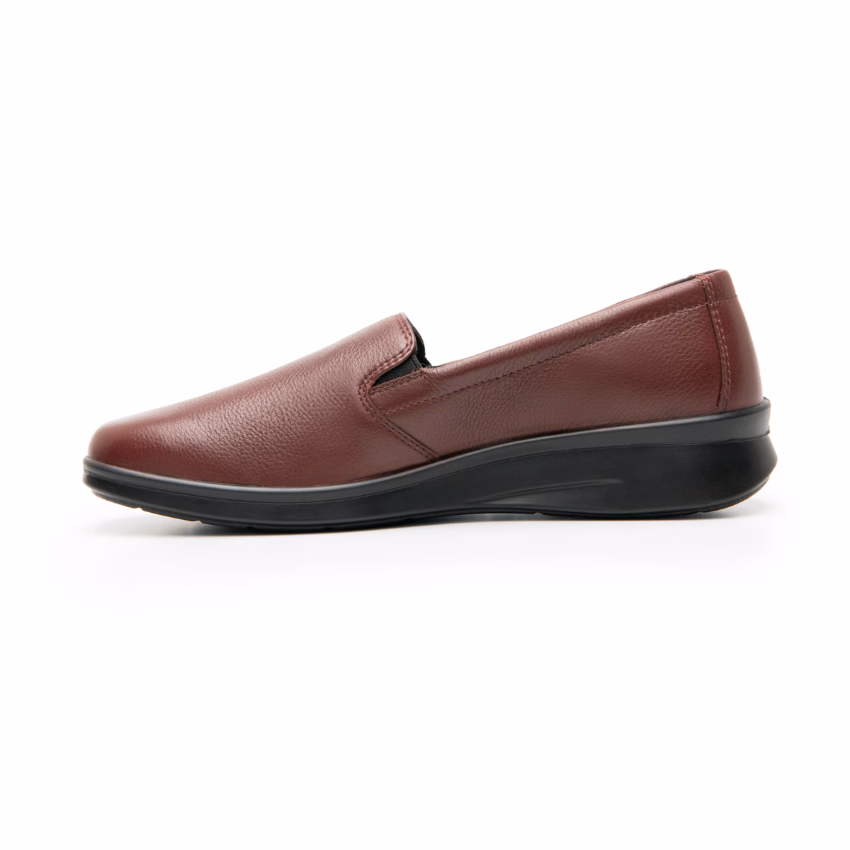124501-vino-interior Zapato de Confort Flexi para Mujer con Doble Plantilla - Estilo 124501 Vino
