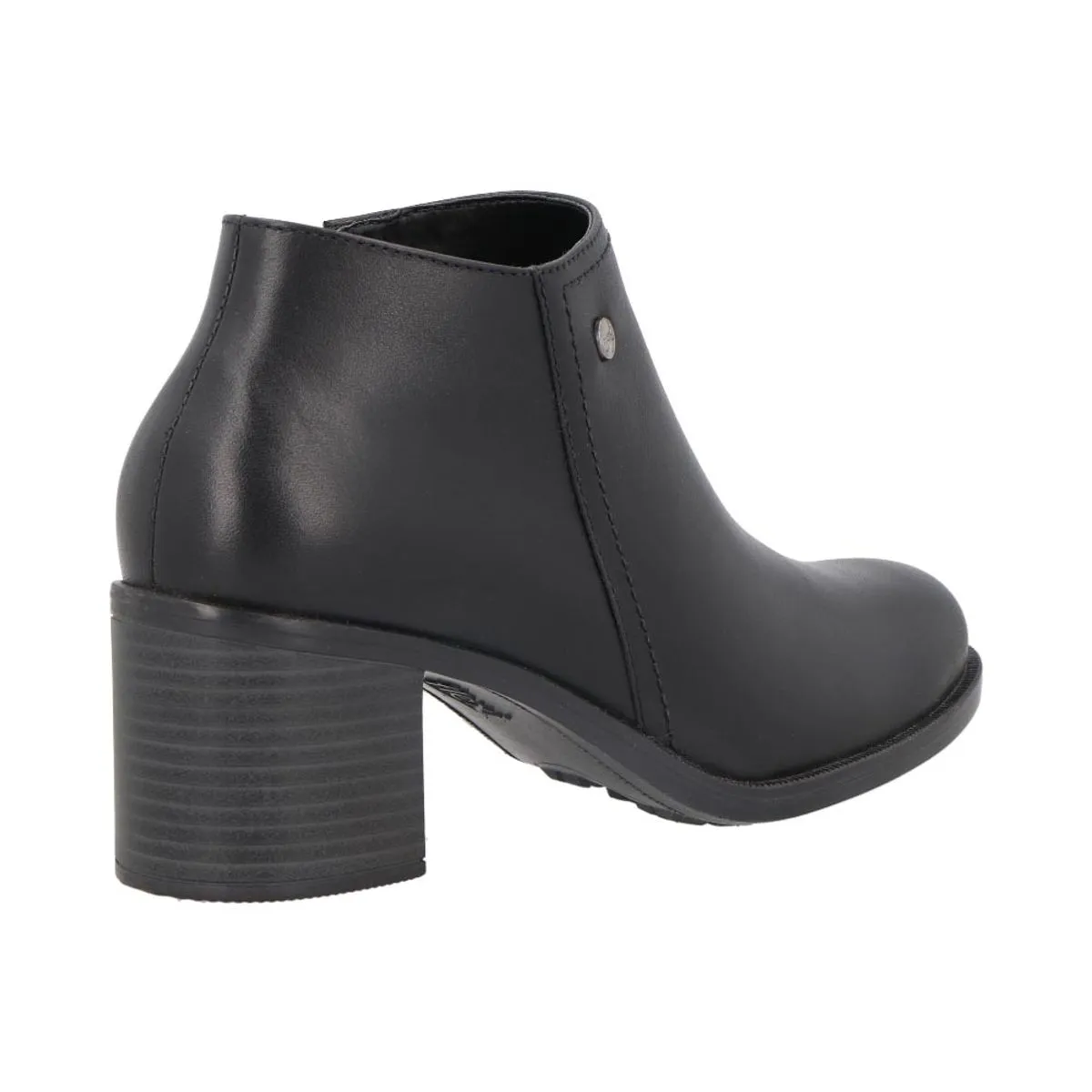 Botines de Tacón con Cierre para Mujer - Estilo 109219 Negro