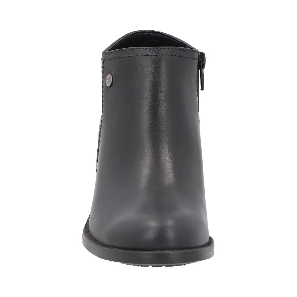 Botines de Tacón con Cierre para Mujer - Estilo 109219 Negro