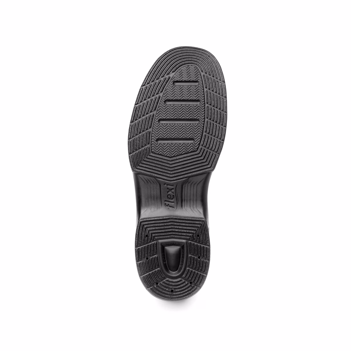 402801-negro-abajo Zapato Casual Flexi Para Hombre con Cápsula de Aire - Estilo 402801 Negro