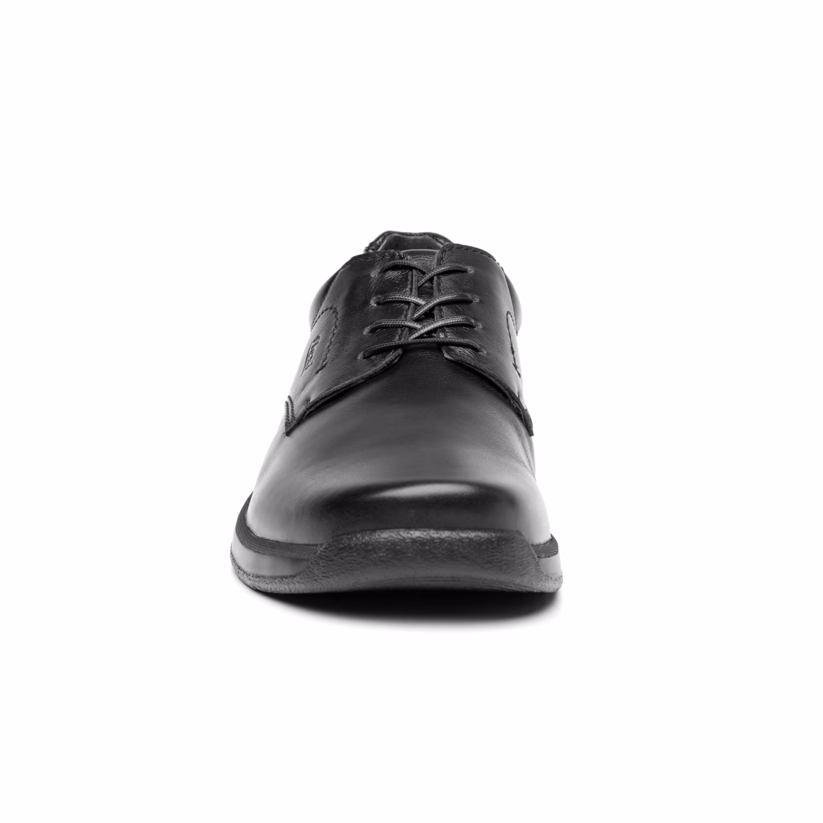 402801-negro-adelante Zapato Casual Flexi Para Hombre con Cápsula de Aire - Estilo 402801 Negro