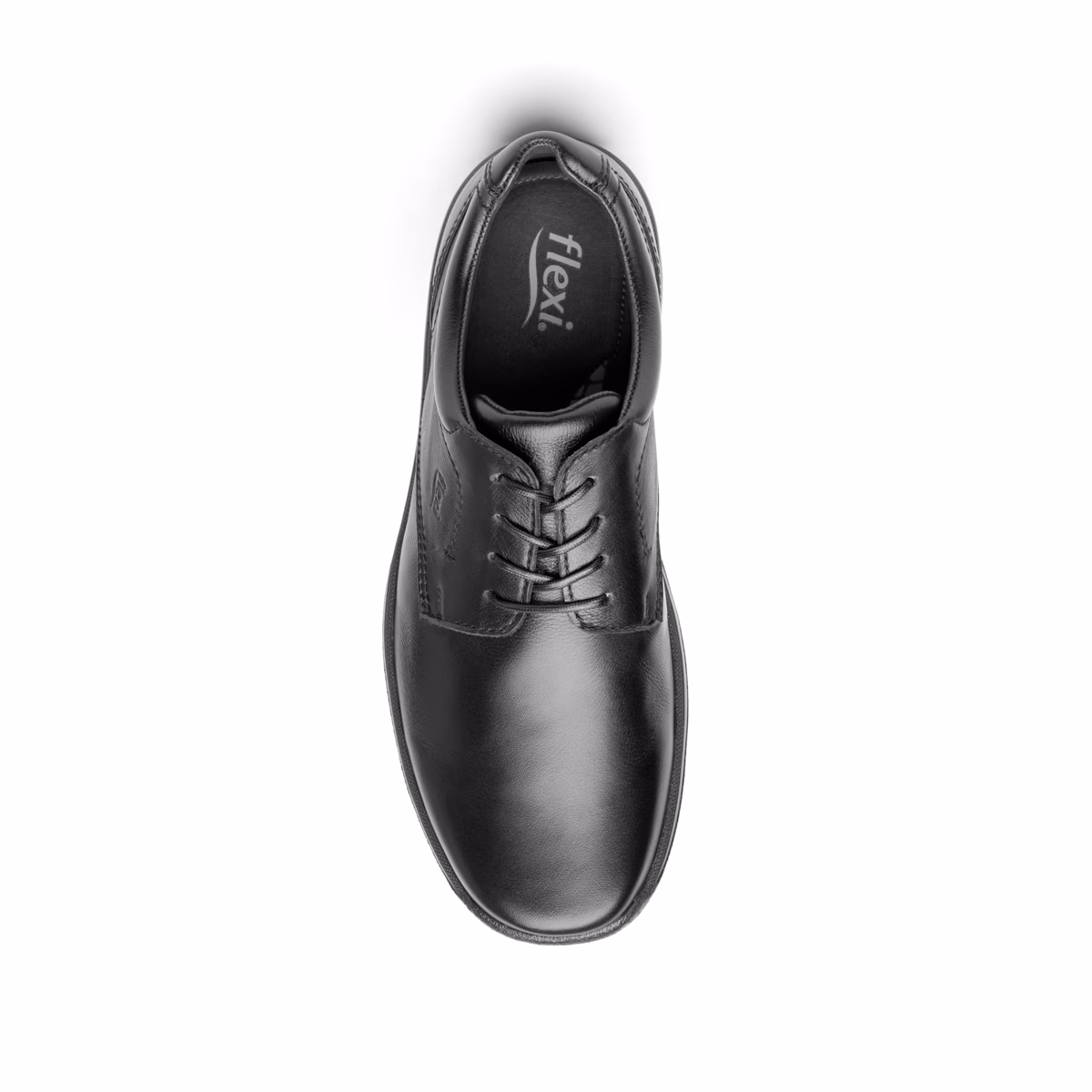 402801-negro-arriba Zapato Casual Flexi Para Hombre con Cápsula de Aire - Estilo 402801 Negro