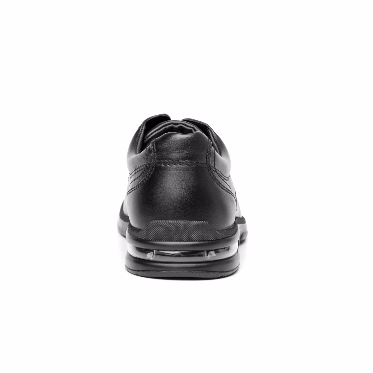 402801-negro-atras Zapato Casual Flexi Para Hombre con Cápsula de Aire - Estilo 402801 Negro