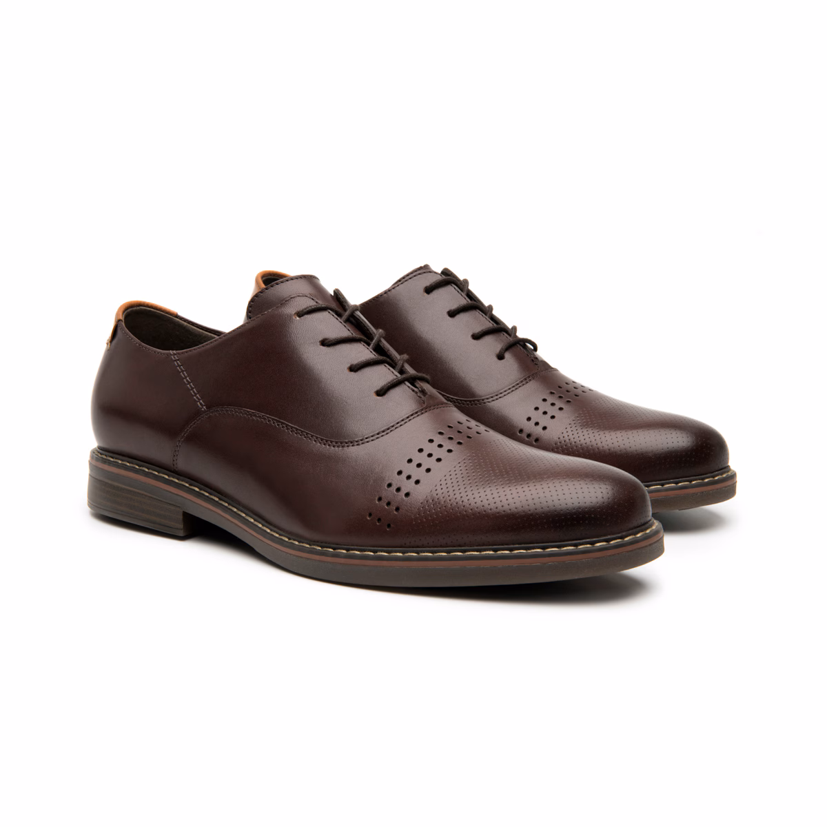 404608-oporto-derecha-par Oxford Casual Flexi para Hombre con Amarre Frontal - Estilo 404608 Oporto
