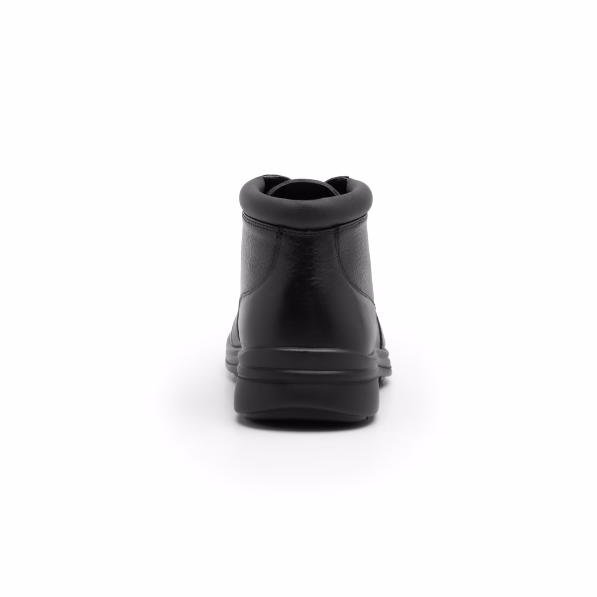 404803-negro-atras Botín Casual Flexi Para Hombre Con Sistema Walking Soft - Estilo 404803 Negro