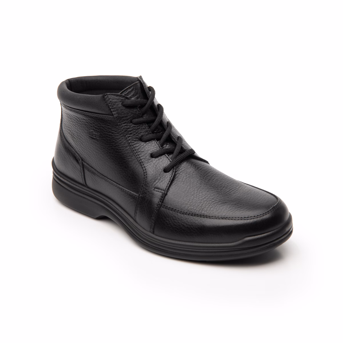 404803-negro-derecha Botín Casual Flexi Para Hombre Con Sistema Walking Soft - Estilo 404803 Negro