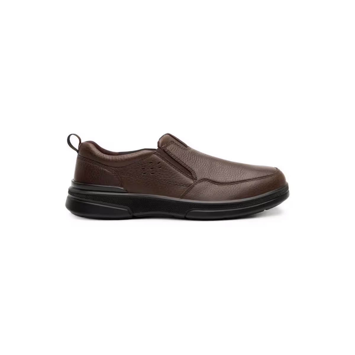 Mocasín Slip On Flexi Para Hombre con Ajuste Elástico - Estilo 410606 Chocolate