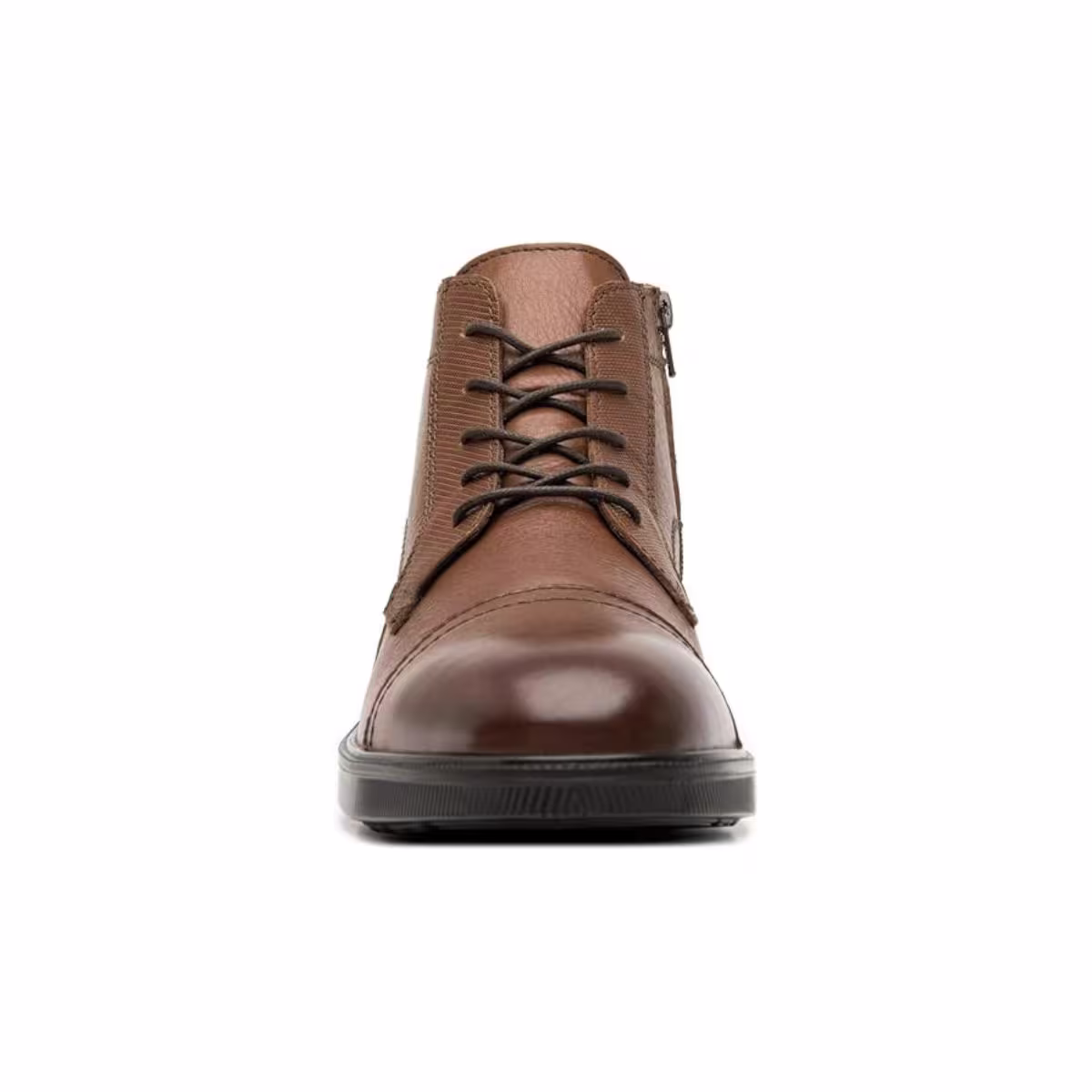 412306_tan_4 Botín Casual Flexi para Hombre con Cierre Interno - Estilo 412306 Tan