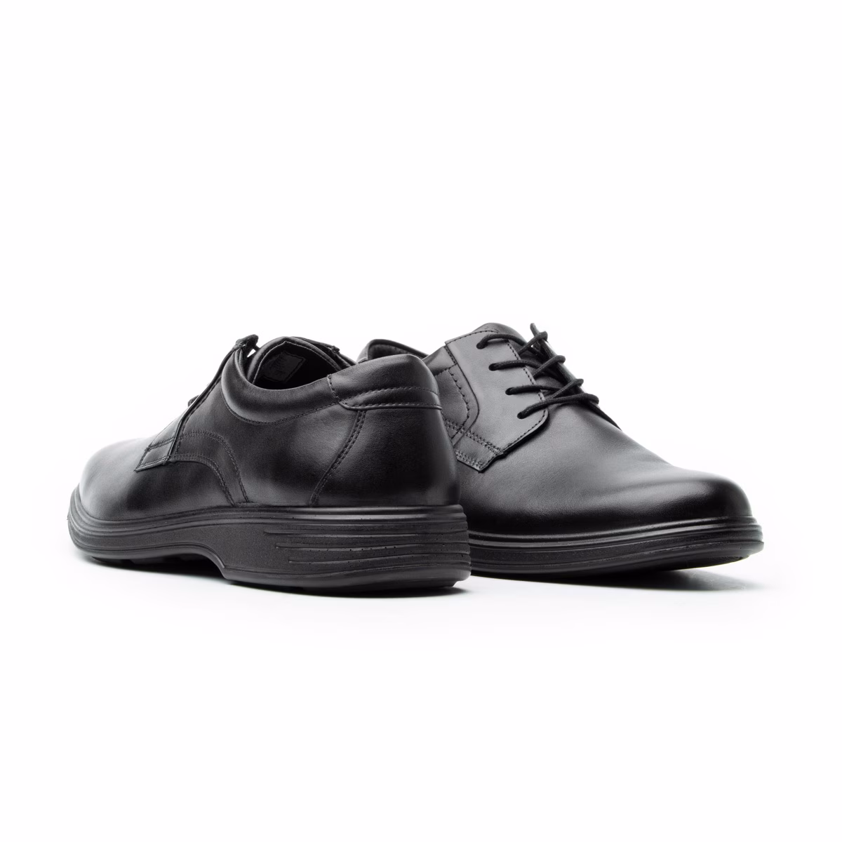 59301-negro-comp-atras Zapato Casual Flexi Para Hombre Ideal para Oficina - Estilo 59301 Negro