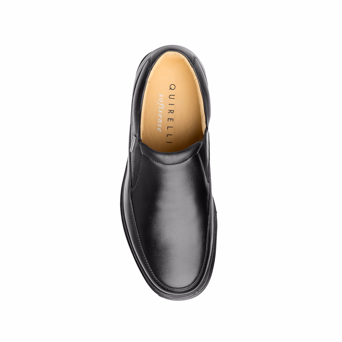 700803-negro-arriba Mocasín Clásico Quirelli Con Piel De Borrego y Elegancia Para Hombre - Estilo 700803 Negro