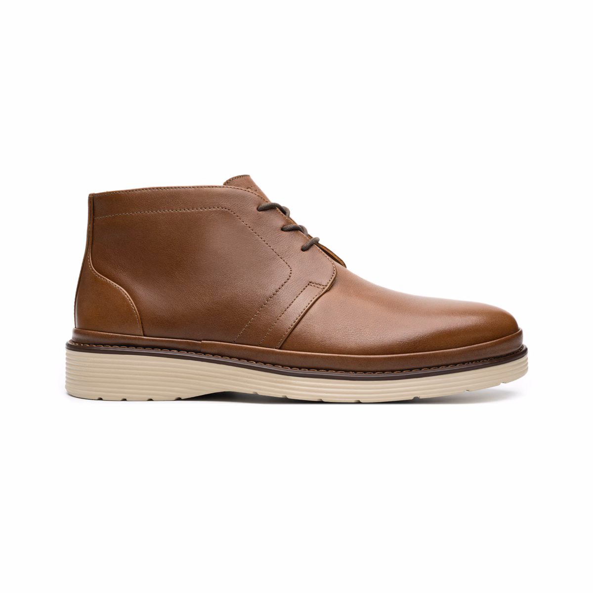 706606-tan-lateral Botín Chukka Quirelli para Hombre en California Auténtico - Estilo 706606 Tan