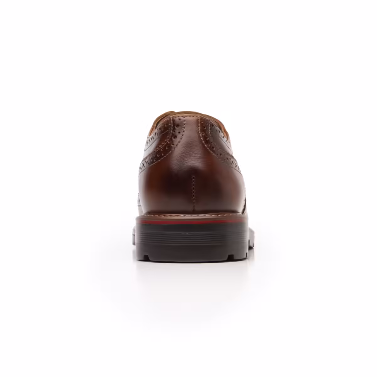 88602-cognac-atras Título Similar Zapato Bostoniano Quirelli para Hombre con Suela en Contraste - Estilo 88602 Miel