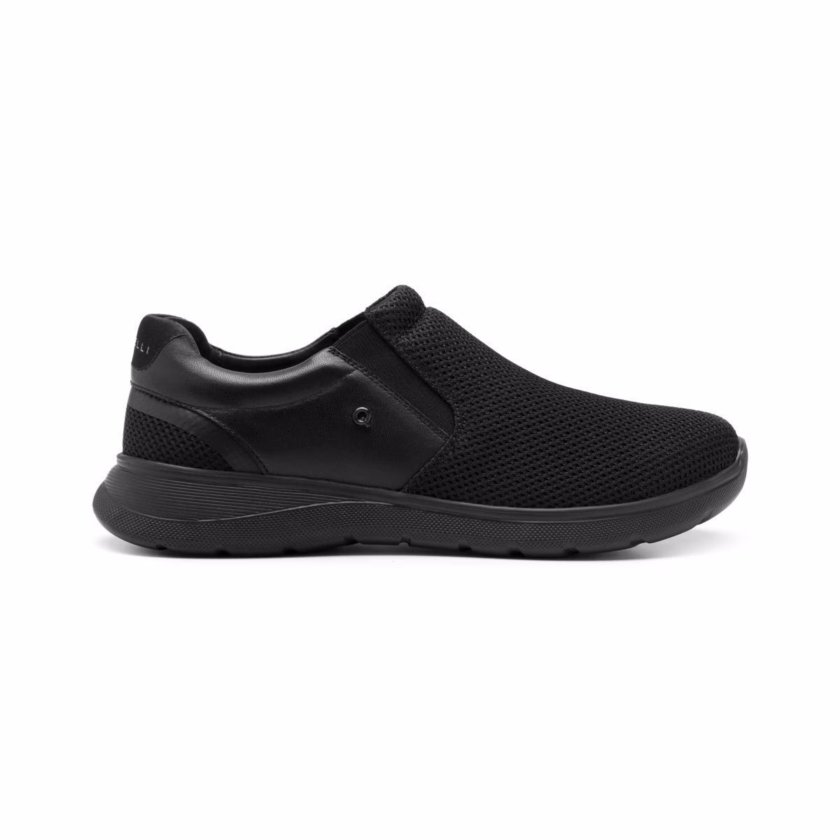 89204-black-lateral Calzado Sport Quirelli para Hombre con Suela Extra Ligera - Estilo 89204 Negro