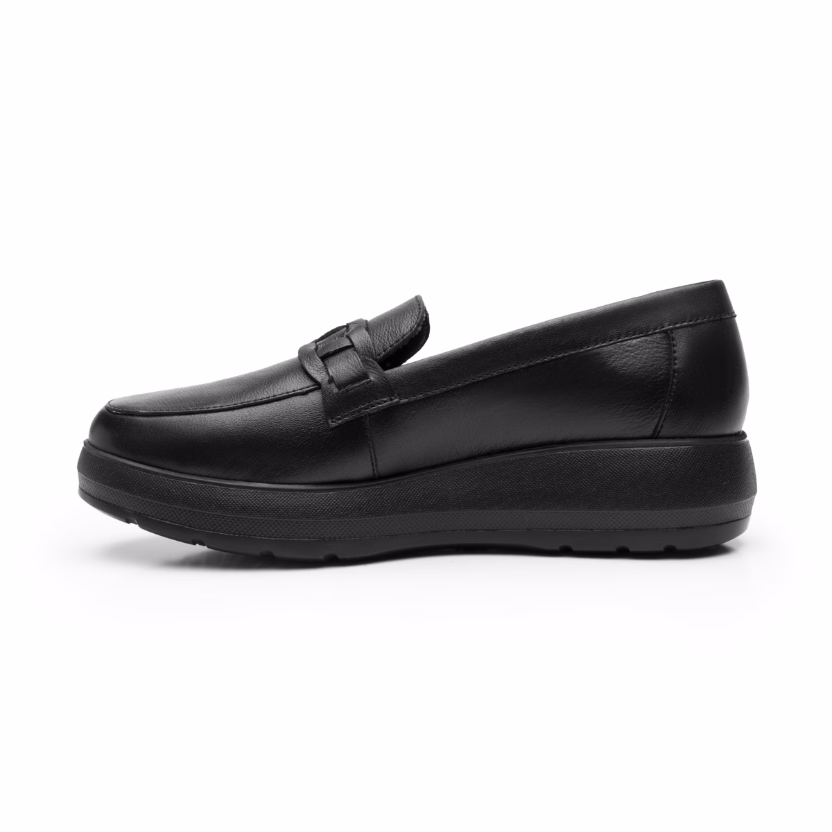 126711-negro-interior Slip On Casual Flexi para Mujer con Modelo Minimalista - Estilo 126711 Negro