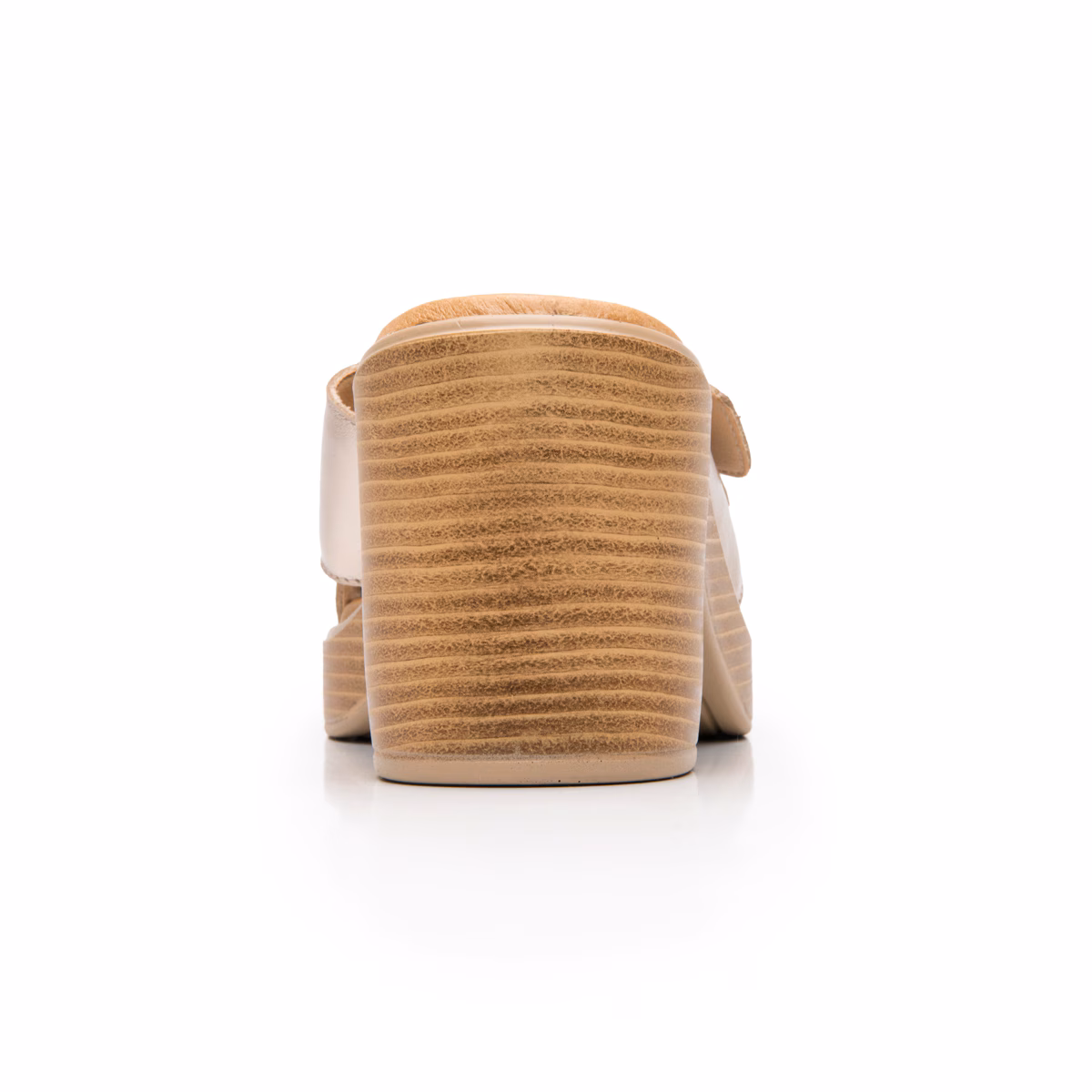 133501-oro-rosado-atras Sandalia de Tacón Medio Flexi para Mujer con Diseño Elegante - Estilo 133501 Oro Rosado