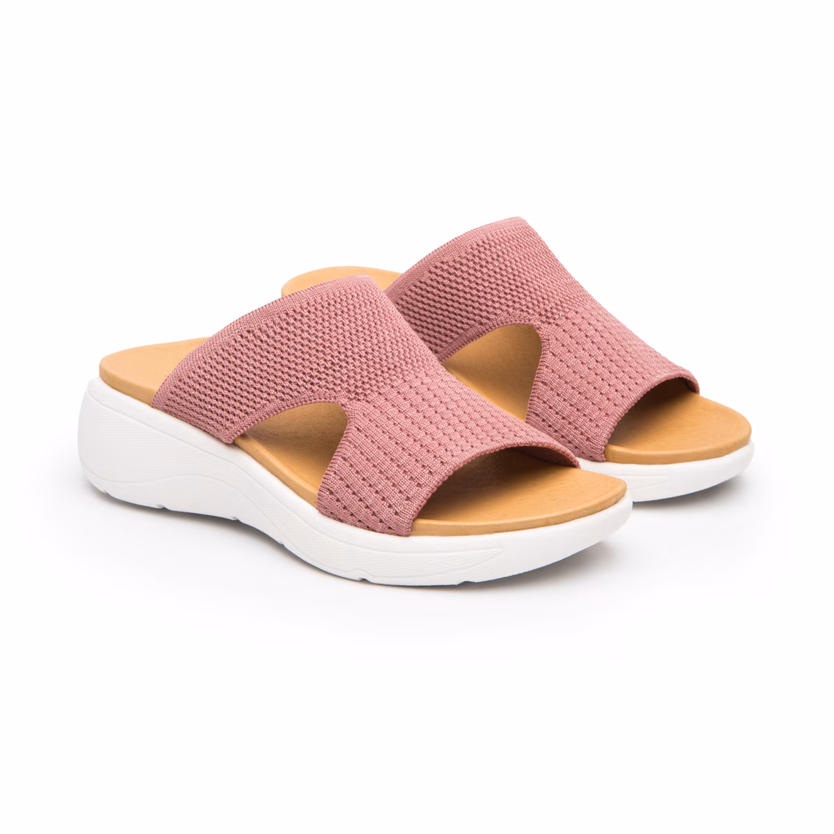 135101-rosa-derecha-par Sandalia Casual Flexi Para Mujer con Diseño Versátil - Estilo 135101 Rosa